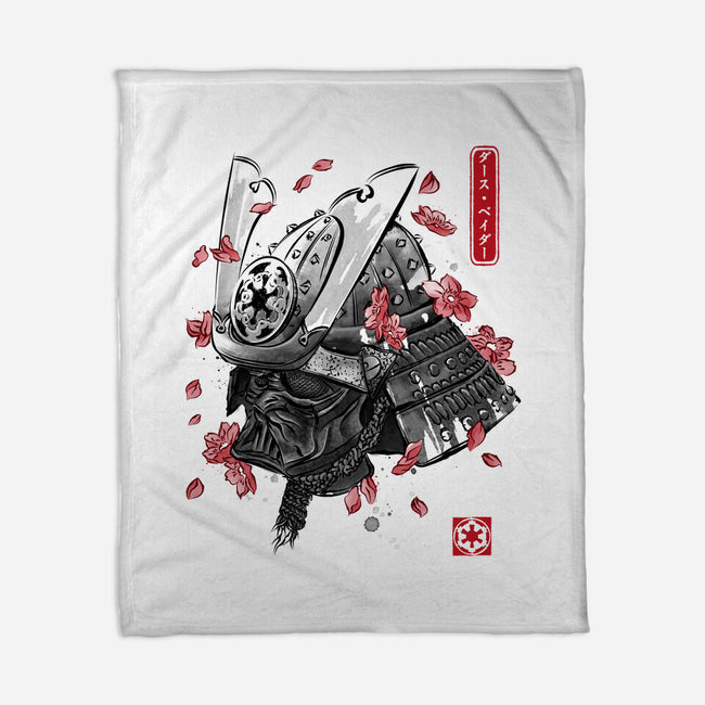 Darth Samurai-none fleece blanket-DrMonekers