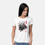 Darth Samurai-womens basic tee-DrMonekers