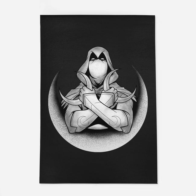 Knight Of The Moon-none indoor rug-Douglasstencil