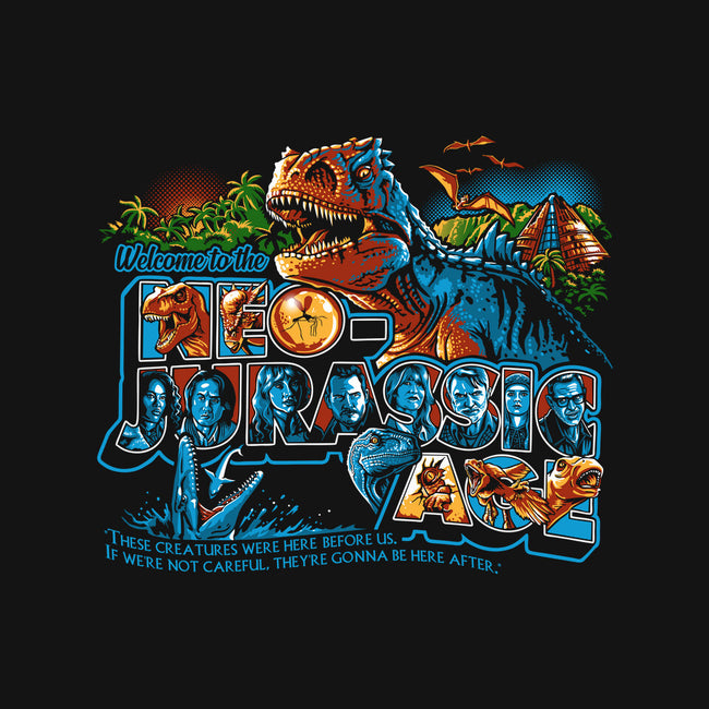 Welcome To The Neo-Jurassic Age-womens basic tee-goodidearyan
