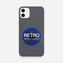Retro Wormhole Blue Round-iphone snap phone case-RetroWormhole