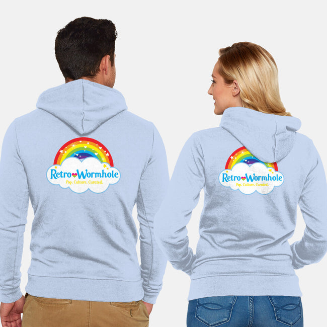 Retro Wormhole Care Bears-unisex zip-up sweatshirt-RetroWormhole
