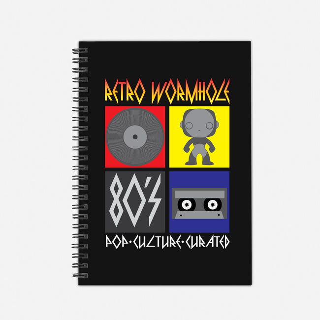 Retro Wormhole Def Leopard-none dot grid notebook-RetroWormhole