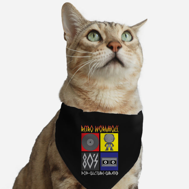 Retro Wormhole Def Leopard-cat adjustable pet collar-RetroWormhole