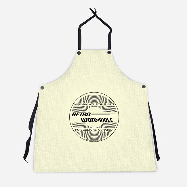 Retro Wormhole Filter Inverse-unisex kitchen apron-RetroWormhole