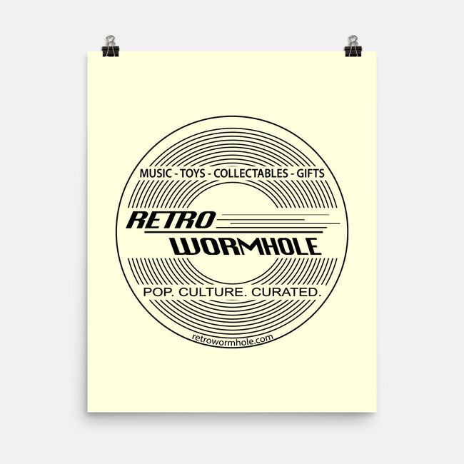Retro Wormhole Filter Inverse-none matte poster-RetroWormhole