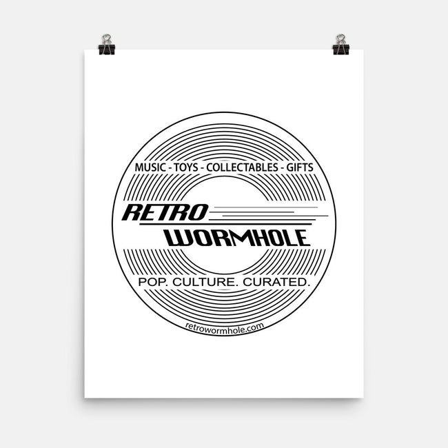 Retro Wormhole Filter Inverse-none matte poster-RetroWormhole