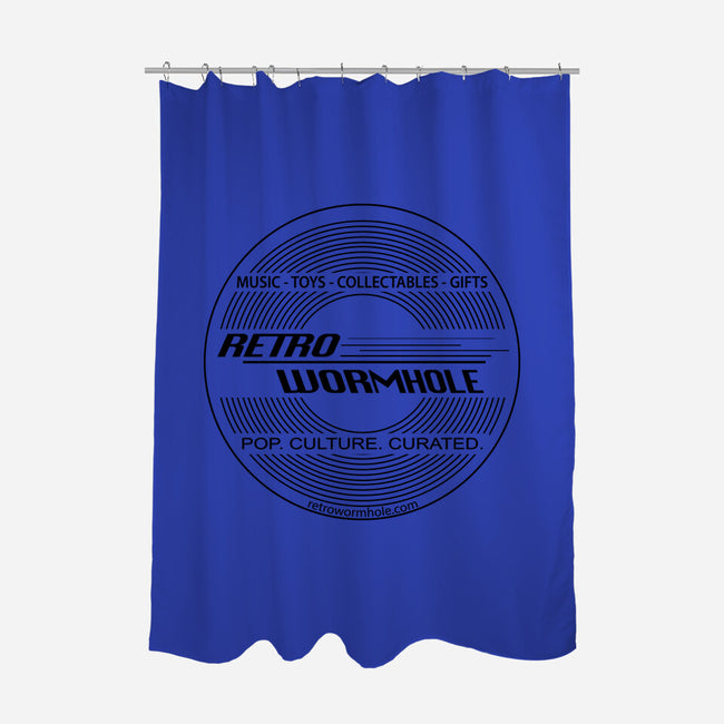 Retro Wormhole Filter Inverse-none polyester shower curtain-RetroWormhole