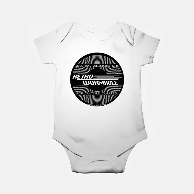 Retro Wormhole Filter-baby basic onesie-RetroWormhole