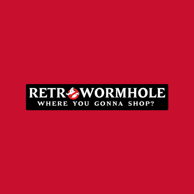 Retro Wormhole Ghostbuster V2-none beach towel-RetroWormhole