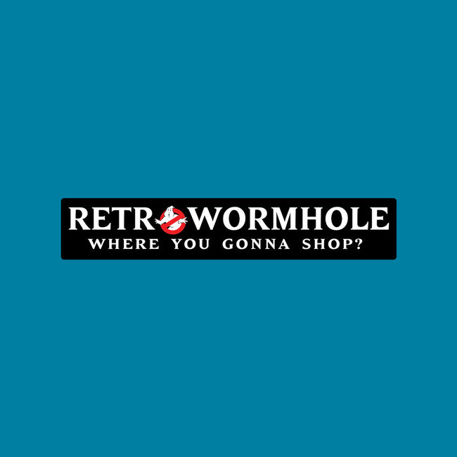 Retro Wormhole Ghostbuster V2-none removable cover throw pillow-RetroWormhole