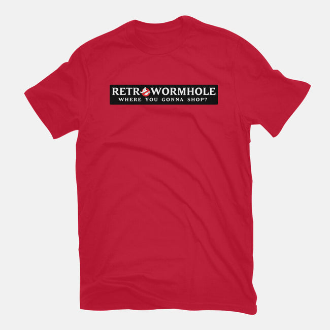 Retro Wormhole Ghostbuster V2-unisex basic tee-RetroWormhole
