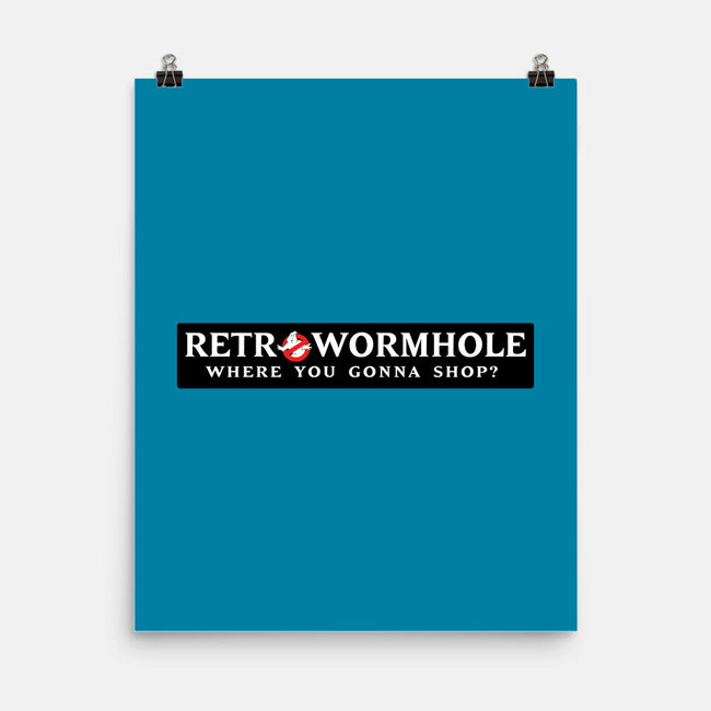 Retro Wormhole Ghostbuster V2-none matte poster-RetroWormhole