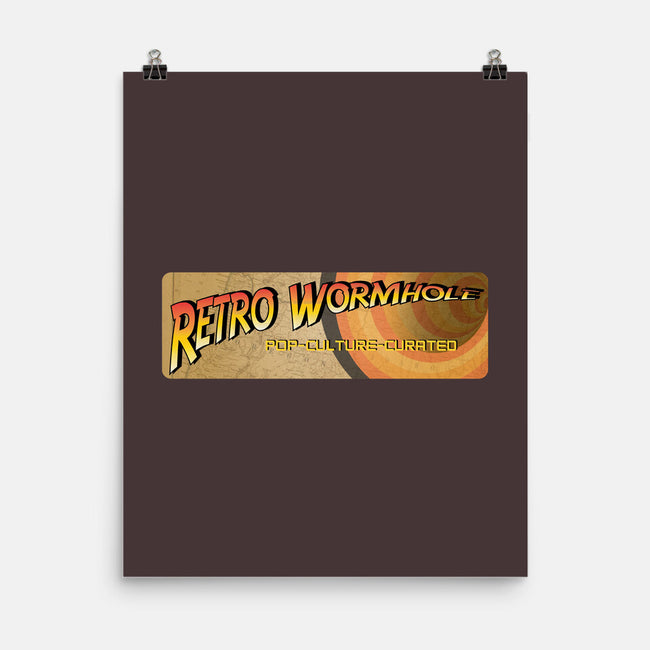 Retro Wormhole Adventure-none matte poster-RetroWormhole