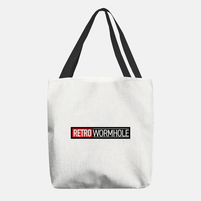 Retro Wormhole Comic-none basic tote bag-RetroWormhole