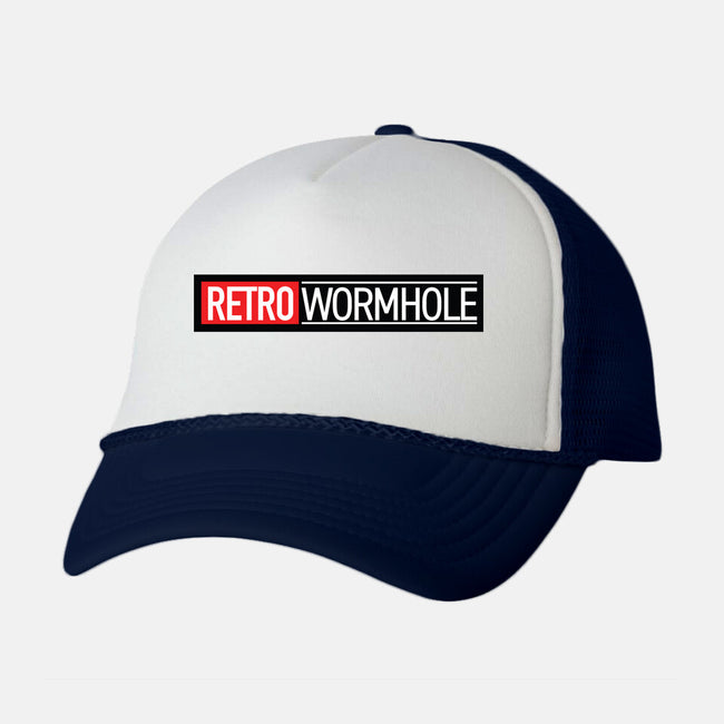 Retro Wormhole Comic-unisex trucker hat-RetroWormhole