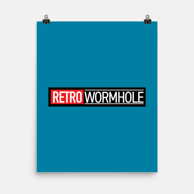 Retro Wormhole Comic-none matte poster-RetroWormhole