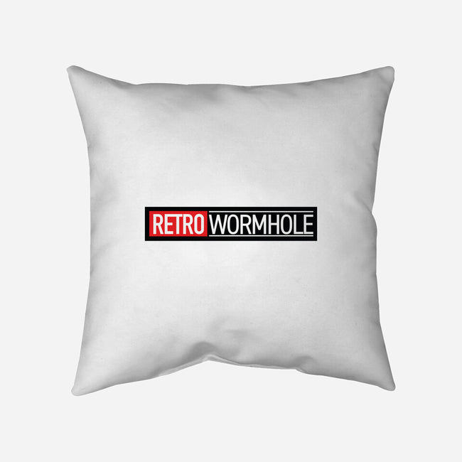 Retro Wormhole Comic-none removable cover throw pillow-RetroWormhole