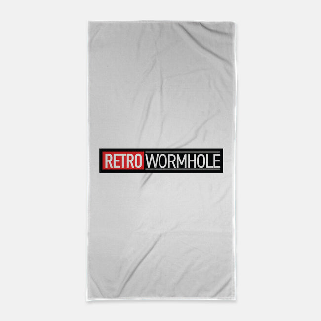 Retro Wormhole Comic-none beach towel-RetroWormhole