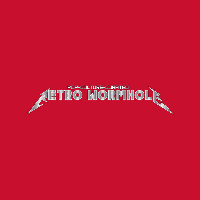 Retro Wormhole Metallica-none beach towel-RetroWormhole