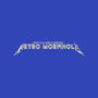 Retro Wormhole Metallica-none glossy sticker-RetroWormhole