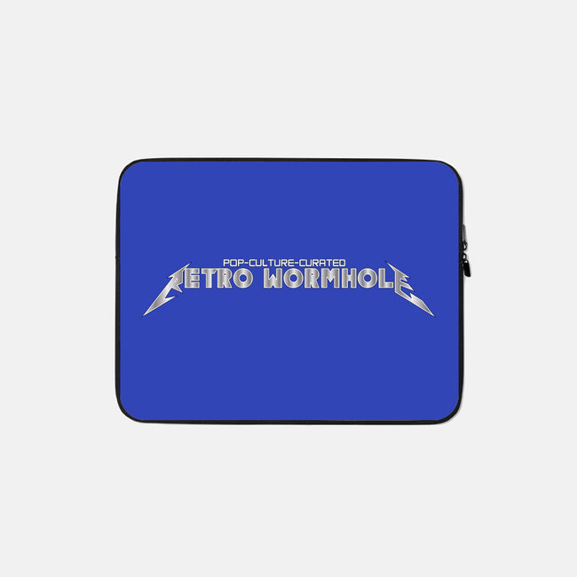 Retro Wormhole Metallica-none zippered laptop sleeve-RetroWormhole