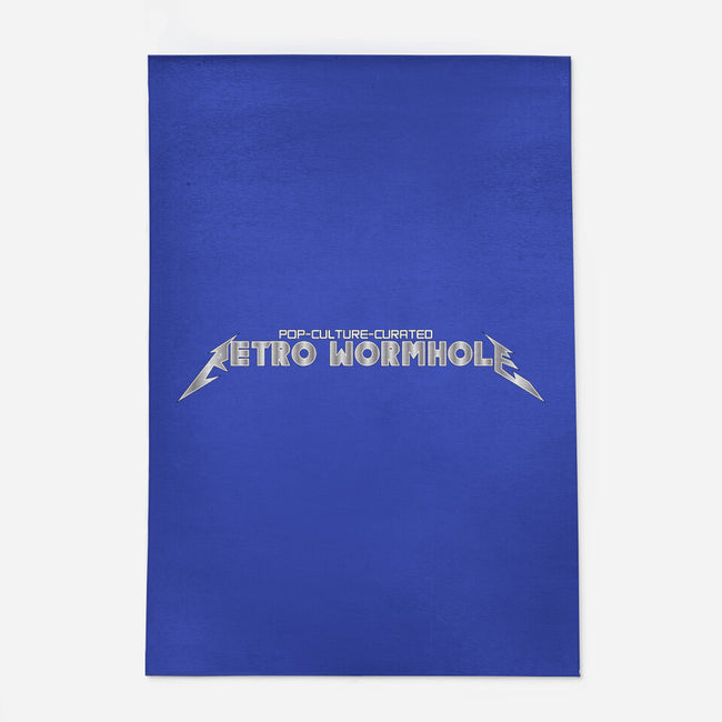 Retro Wormhole Metallica-none outdoor rug-RetroWormhole