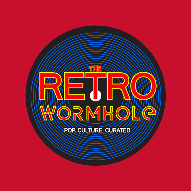 Retro Wormhole RYB Round-none removable cover throw pillow-RetroWormhole