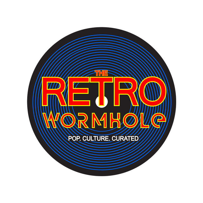 Retro Wormhole RYB Round-none zippered laptop sleeve-RetroWormhole