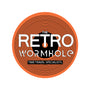 Retro Wormhole Orange Inverse-none memory foam bath mat-RetroWormhole