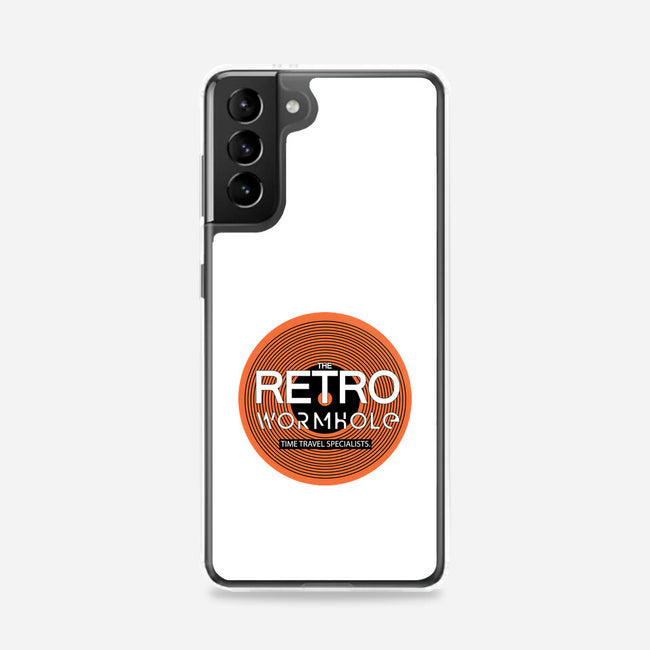 Retro Wormhole Orange Inverse-samsung snap phone case-RetroWormhole