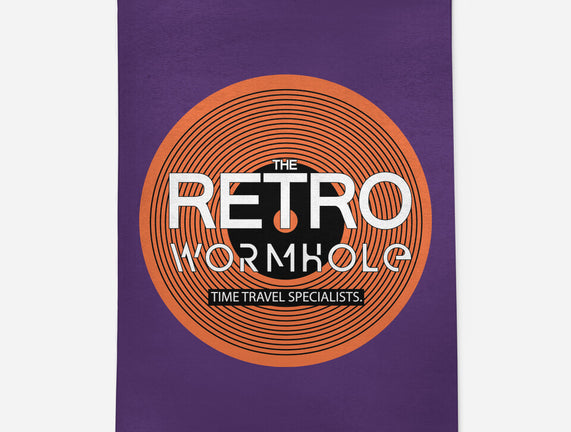 Retro Wormhole Orange Inverse