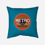 Retro Wormhole Orange Inverse-none removable cover throw pillow-RetroWormhole