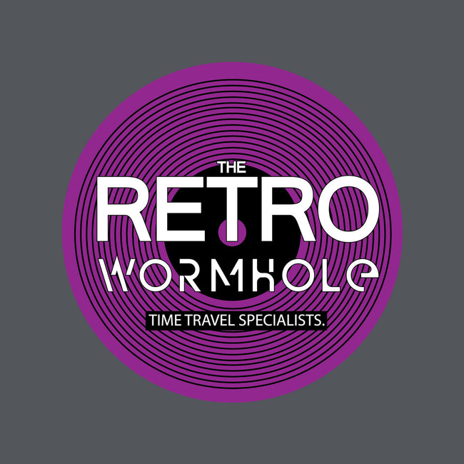 Retro Wormhole Purple Inverse-none zippered laptop sleeve-RetroWormhole
