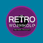Retro Wormhole Purple Inverse-none dot grid notebook-RetroWormhole