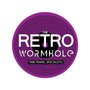 Retro Wormhole Purple Inverse-none removable cover throw pillow-RetroWormhole