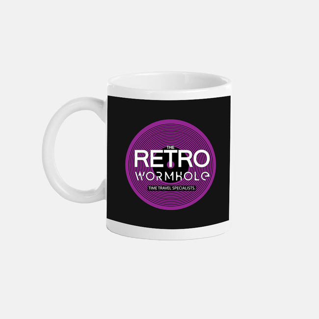 Retro Wormhole Purple Inverse-none glossy mug-RetroWormhole