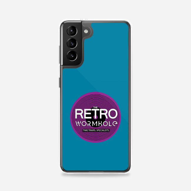 Retro Wormhole Purple Inverse-samsung snap phone case-RetroWormhole