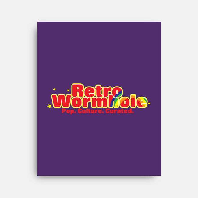 Retro Wormhole Rainbow Brite-none stretched canvas-RetroWormhole