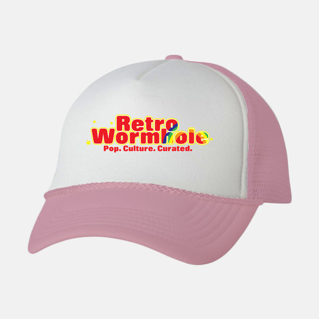 Retro Wormhole Rainbow Brite-unisex trucker hat-RetroWormhole
