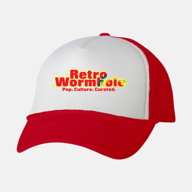 Retro Wormhole Rainbow Brite-unisex trucker hat-RetroWormhole