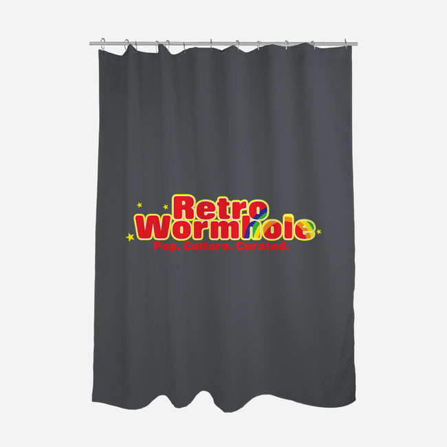 Retro Wormhole Rainbow Brite-none polyester shower curtain-RetroWormhole