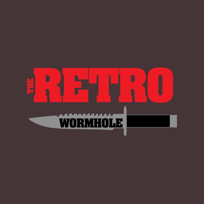 Retro Wormhole Rambo-none fleece blanket-RetroWormhole