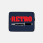 Retro Wormhole Rambo-none zippered laptop sleeve-RetroWormhole
