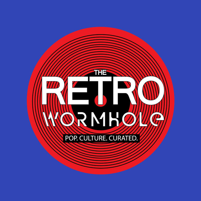 Retro Wormhole Red Inverse-baby basic onesie-RetroWormhole