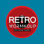 Retro Wormhole Red Inverse-mens premium tee-RetroWormhole