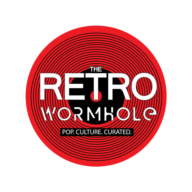 Retro Wormhole Red Inverse-womens off shoulder sweatshirt-RetroWormhole