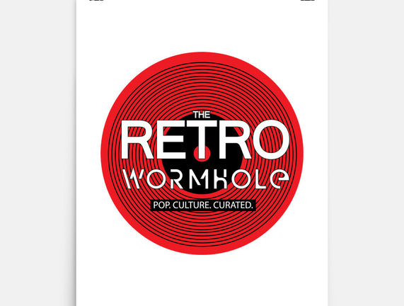 Retro Wormhole Red Inverse