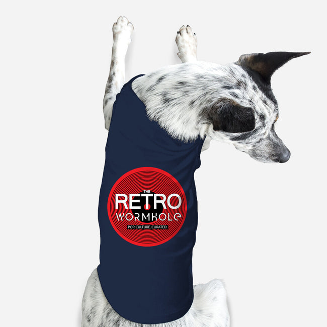Retro Wormhole Red Inverse-dog basic pet tank-RetroWormhole