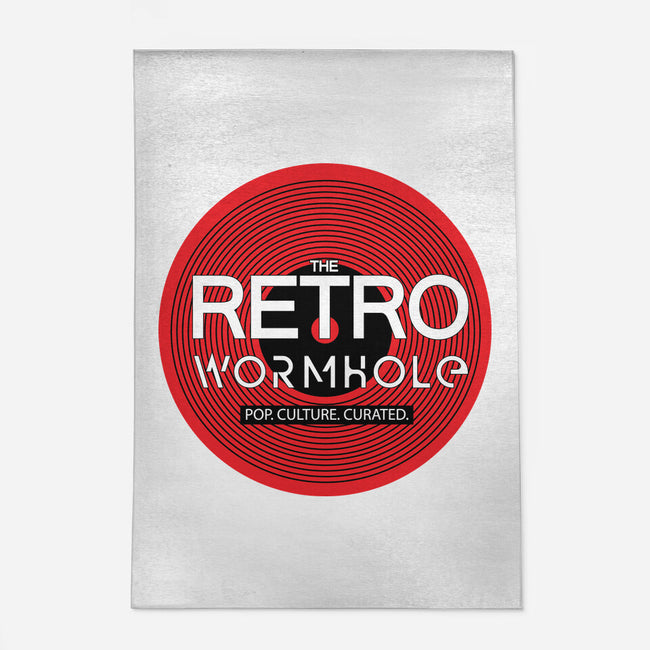Retro Wormhole Red Inverse-none indoor rug-RetroWormhole